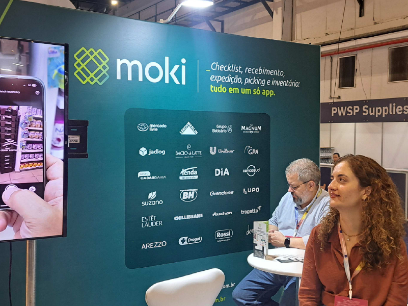 Moki na ProWine São Paulo estande video