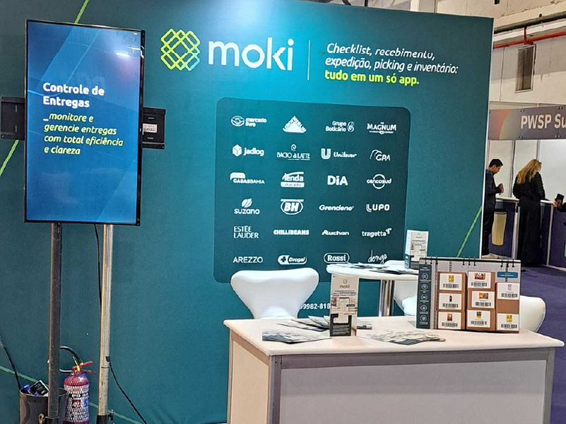 Moki na ProWine São Paulo estande