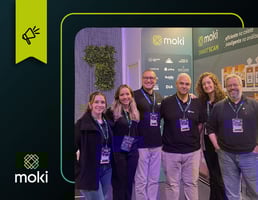 Estande da Moki no Brasil em Código 2025 promovido pela GS1 Brasil.