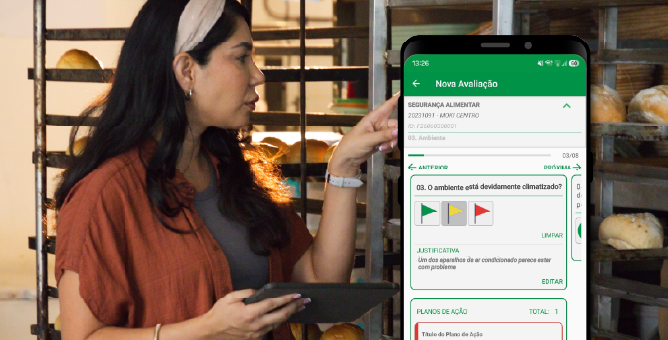 Inspeções e checklists digitais