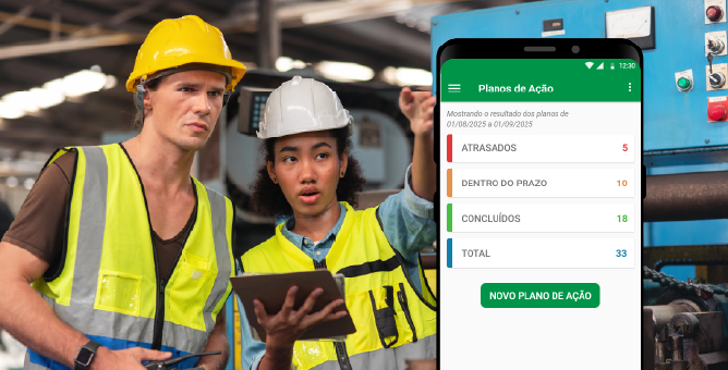 Planos de ação e acompanhamento